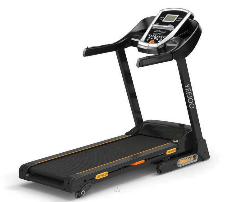 Domestic Treadmill 2.0HP Auto Incline 14km/h Folding Running Machine LCD Console Home Gym T18B