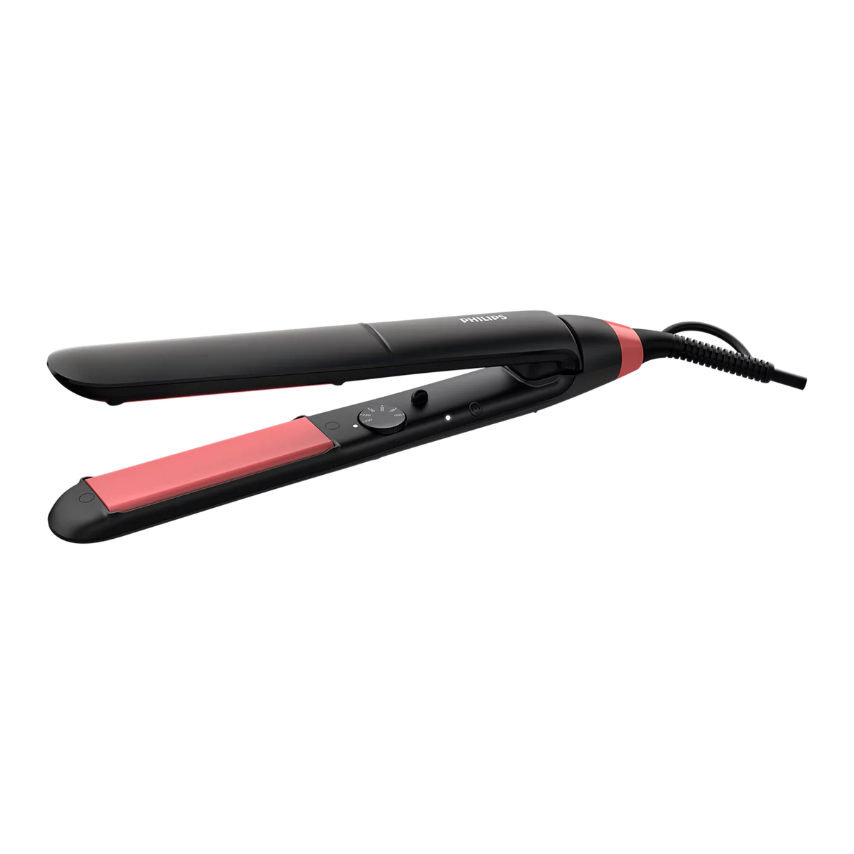 Philips StraightCare Essential ThermoProtect Straightener - Keratin-Infused 100mm Plates, 6 Settings, Auto Shut-Off