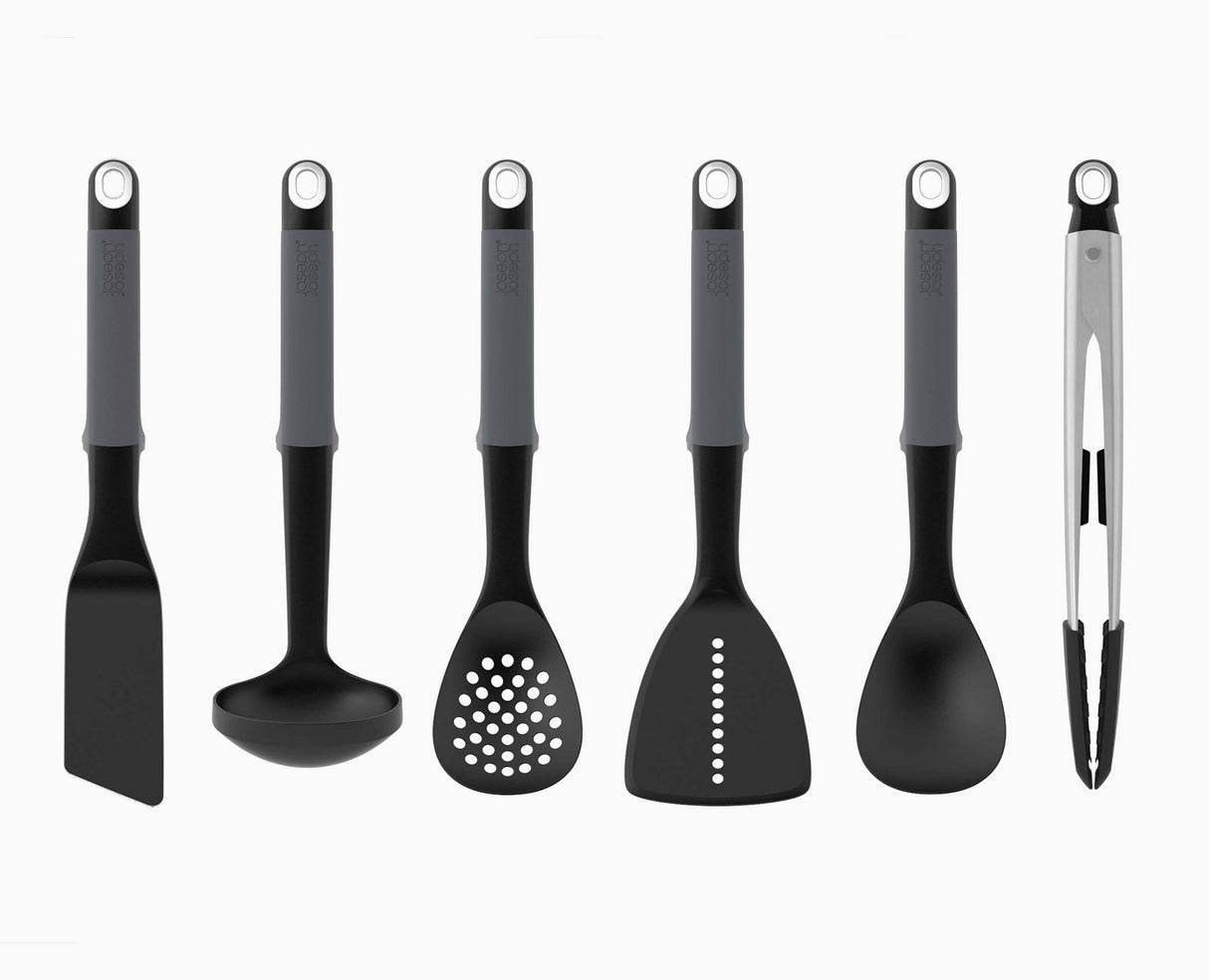Elevate grey utensil set in a modern kitchen