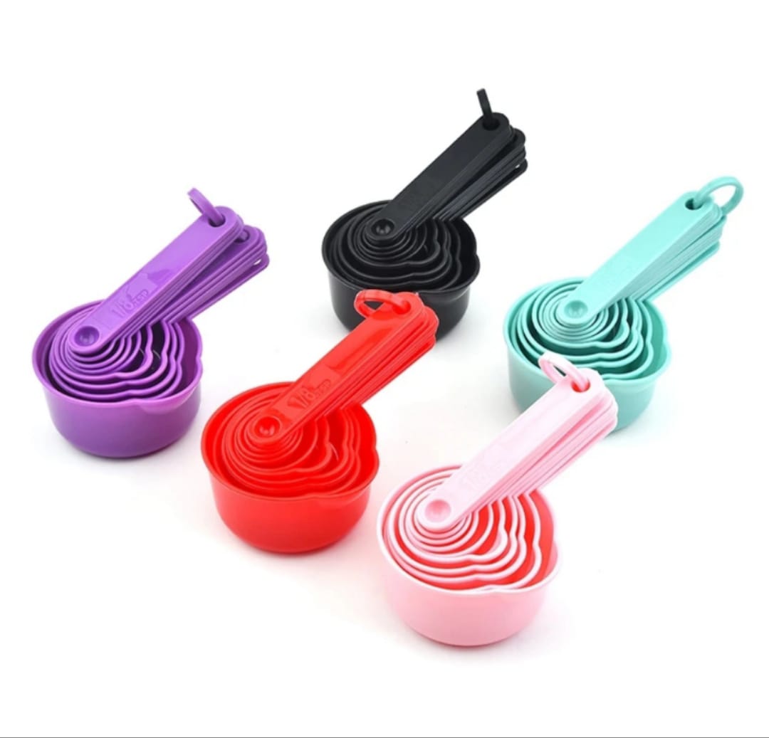 11Pcs Colour Measuring Spoon/Cup