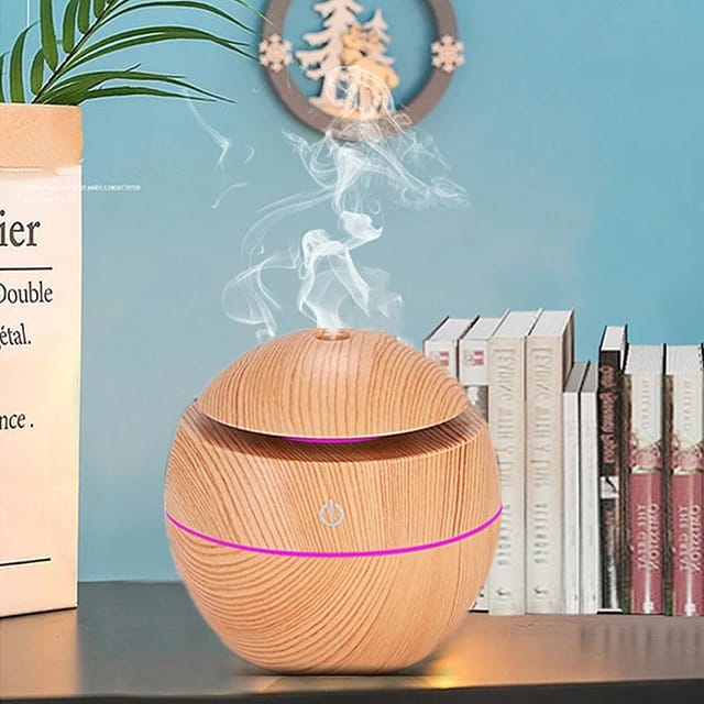 130ml Ultrasonic Air Humidifier, Air Emission USB, Luminous LED