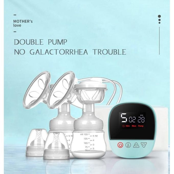 Rechargeable/intergrated double electric pump