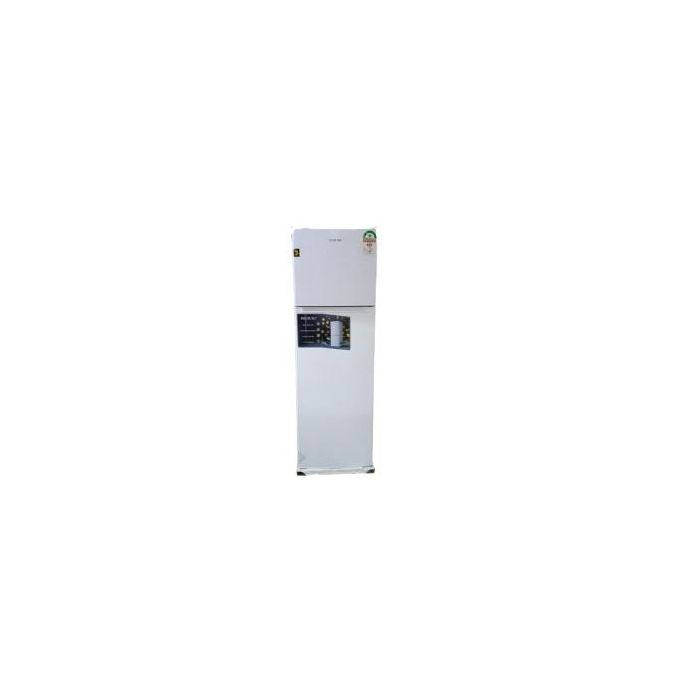 Rebune 136L Double Door Refrigerator (White)