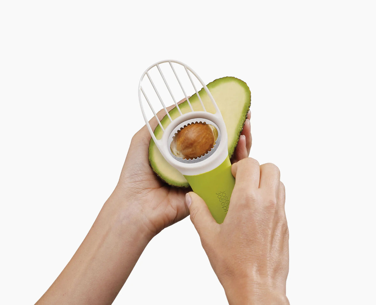 Joseph Joseph GoAvocado tool slicing and scooping avocado flesh, Homelux Kenya
