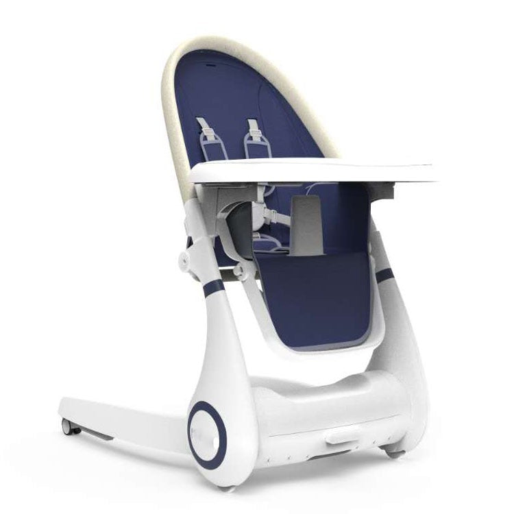 Luxury adjustable aluminum multi-functional 4 in 1 baby sleeping crib swing dining table chair