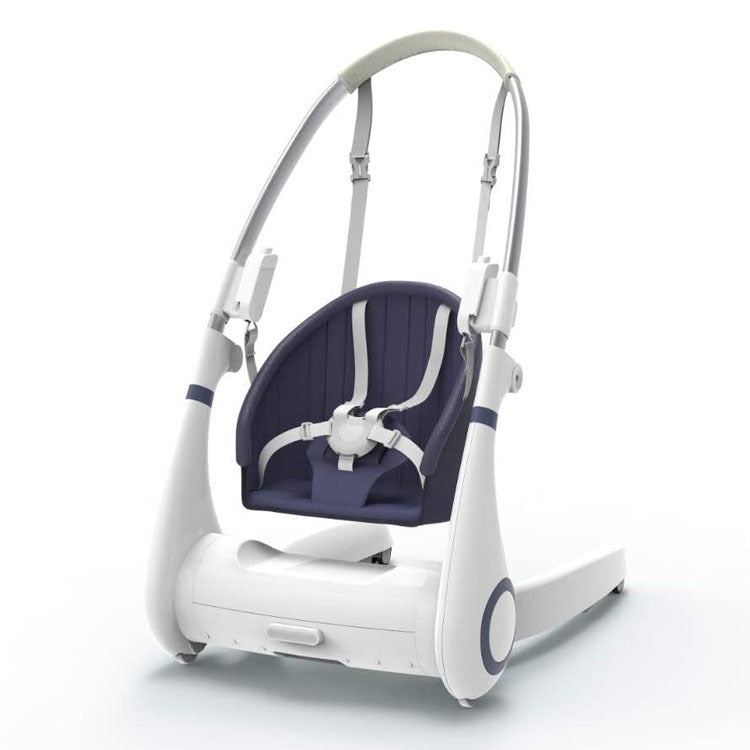 Luxury adjustable aluminum multi-functional 4 in 1 baby sleeping crib swing dining table chair