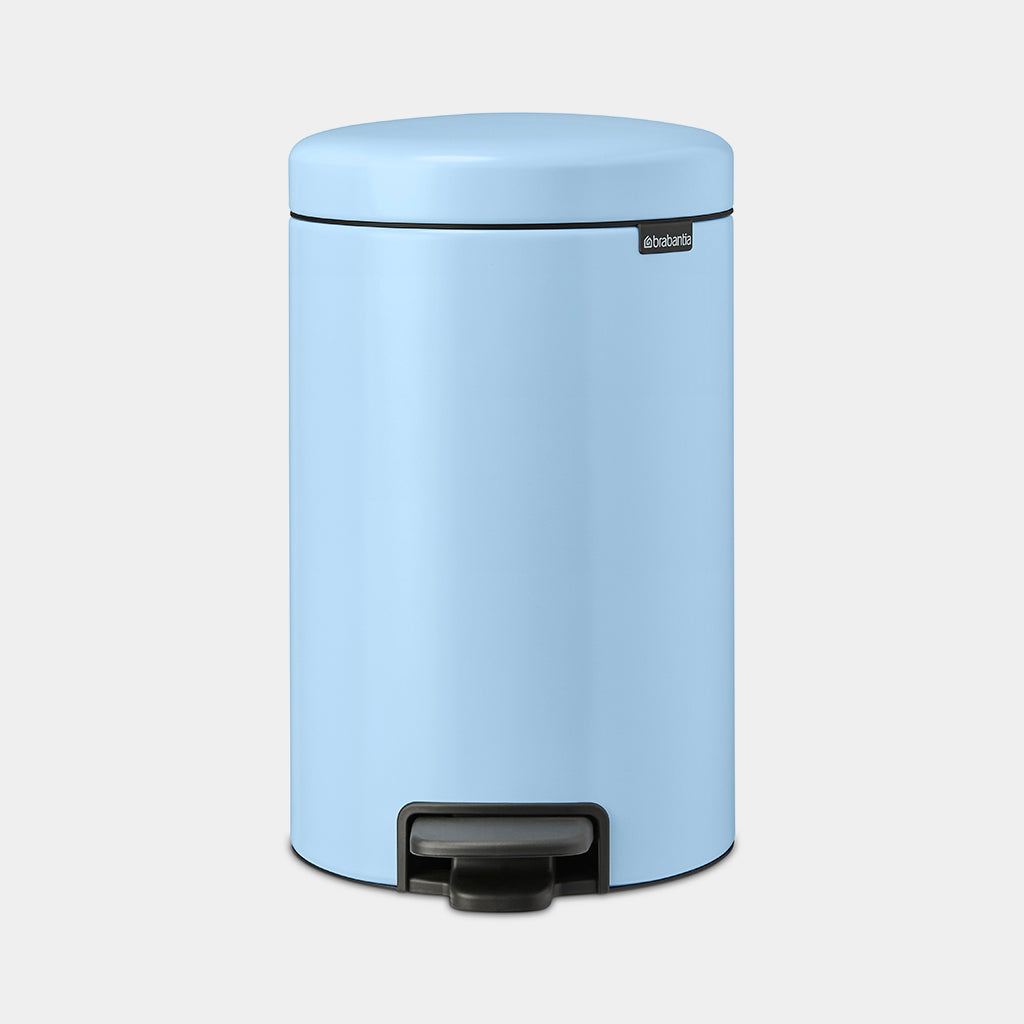 Brabantia NewIcon Pedal Bin 12L Dreamy Blue — Homelux Kenya