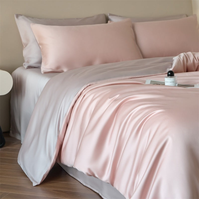 Tencel Silk Duvet & Quilt Cover King Size – Soft & Breathable