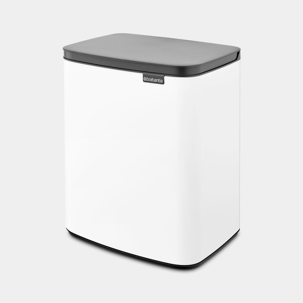 Brabantia Bo Waste Bin 12L White — Homelux Kenya (view 2)