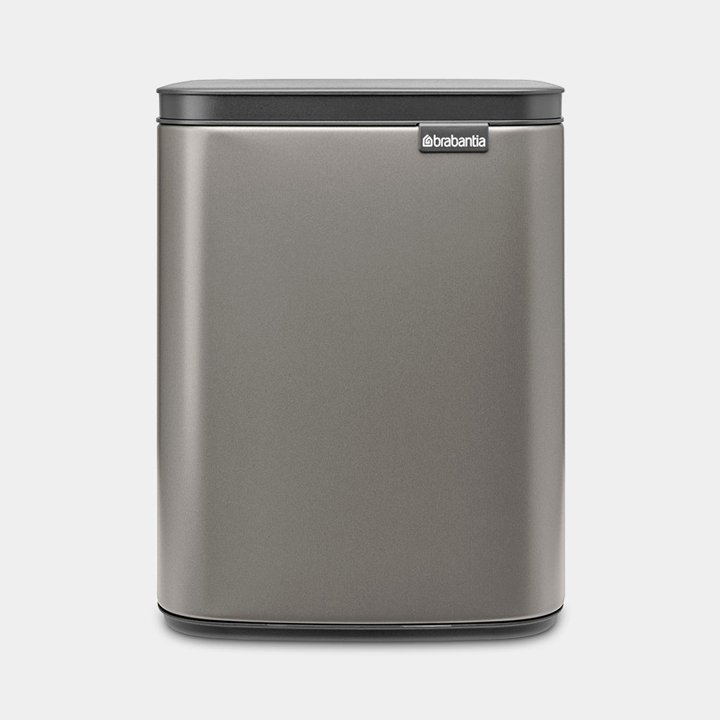 Brabantia Bo Waste Bin 7L Platinum — Homelux Kenya