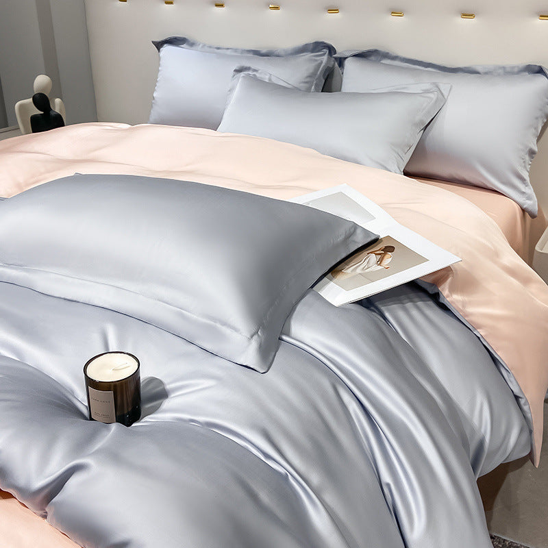 Tencel Silk Duvet & Quilt Cover King Size – Soft & Breathable