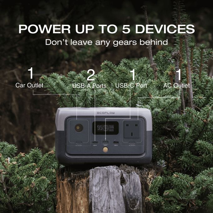 Ecoflow 256Wh 300W Portable Power Station RIVER 2, Home Use