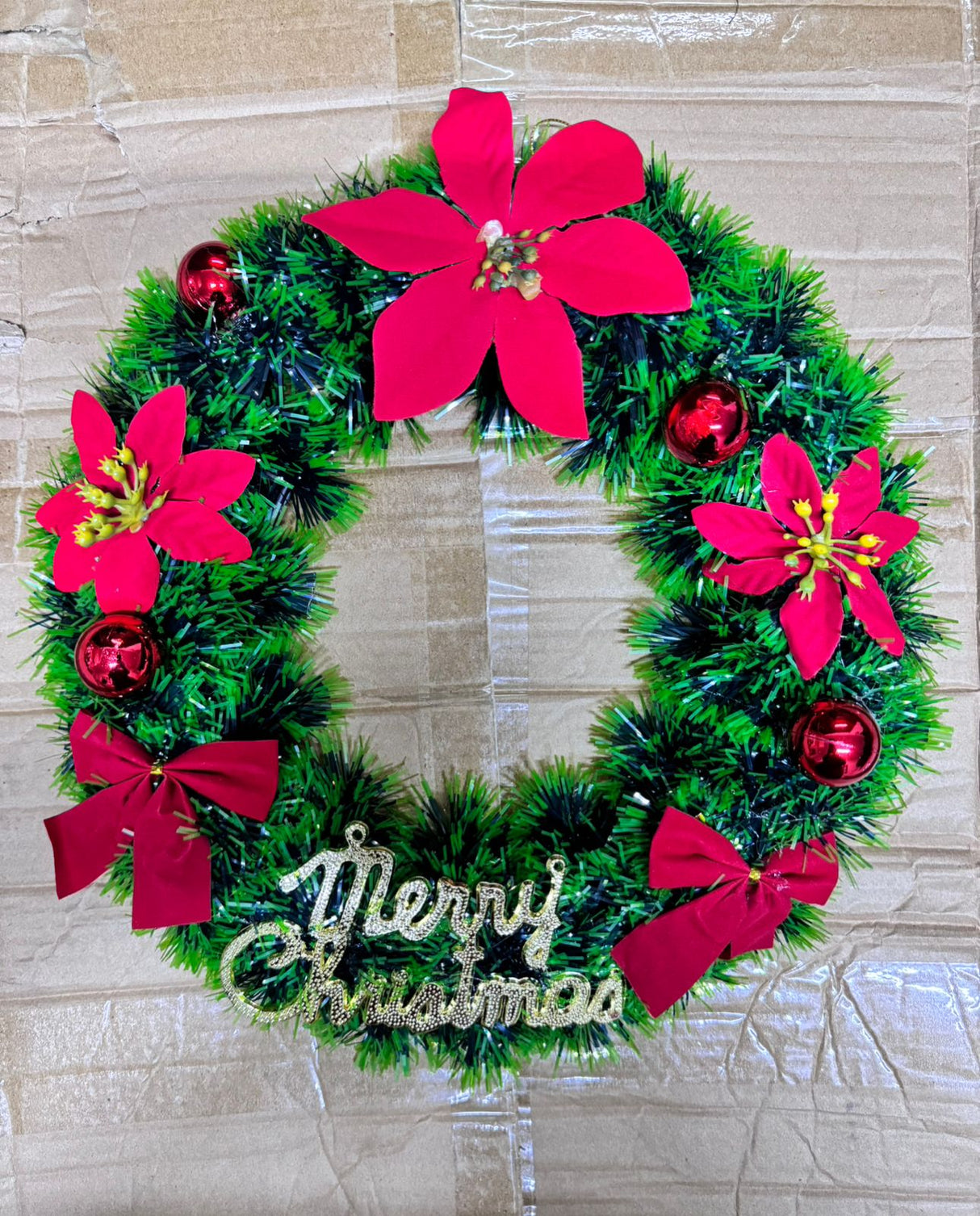 30CM Christmas Wreath for Front Door