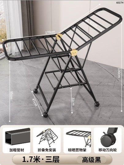 Drying rack Foldable indoor/outdoor space saving clothes drying rack