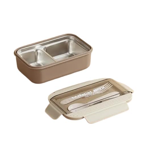 Bento Lunch Box with 3 Compartments – 1100ml | Microwave-Safe & Reusable