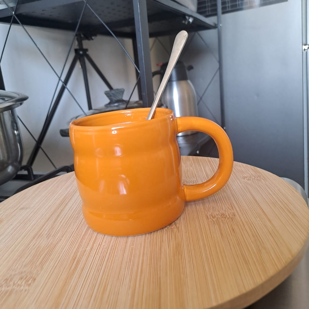 350 ml Mango Chubby Ceramic cups 6pcs Set