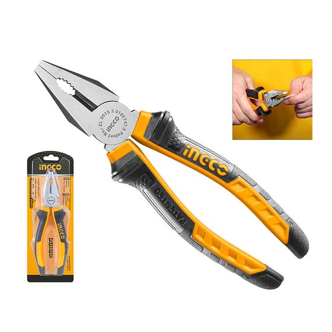 Ingco Pliers Combination Pliers 8'' Heavy Duty Pliers