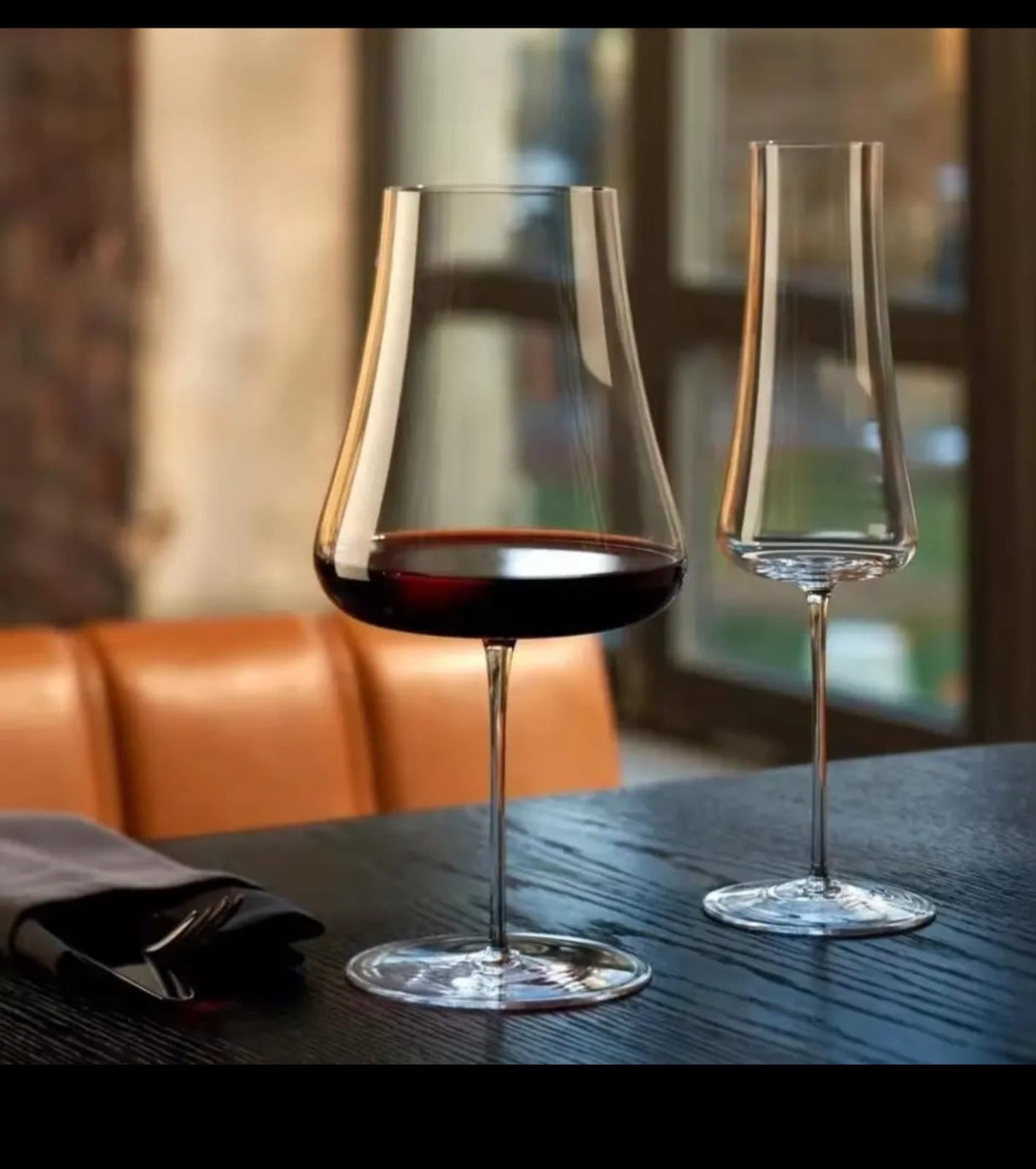 Goblet High Capacity Ultra Thin Wine Glass Big Belly Cup Crystal Drinkware Wedding Gift Goblet Champagne Glasses Hotel Party 6pcs