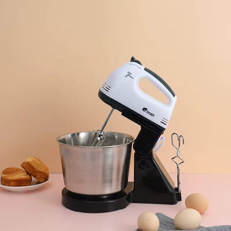 Stand Mixer Auto Dough Mixer 7 Speed Adjustable Food Beater Kitchen Machine Mixer Home 2L Function Stable