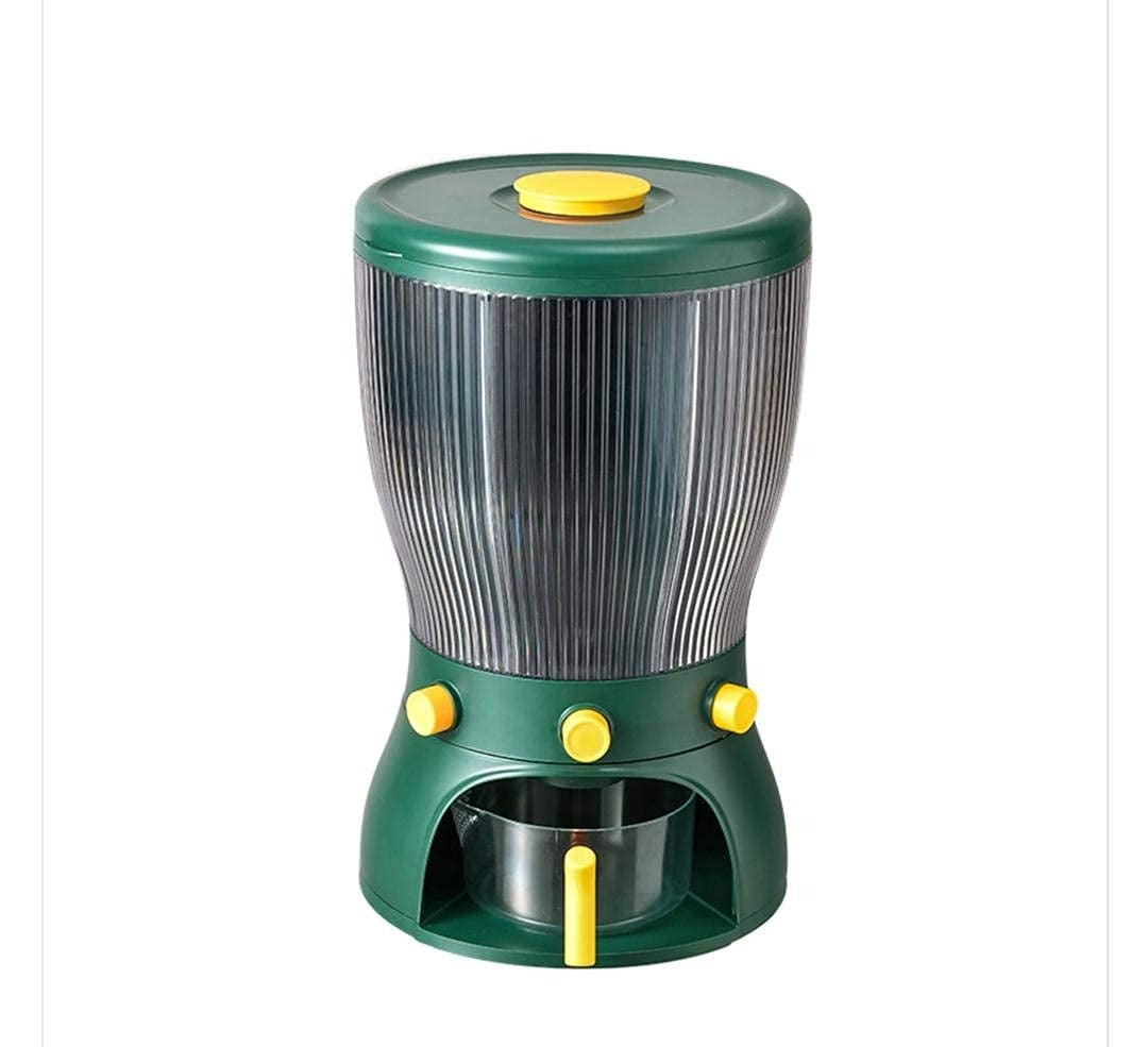 Partitioned Rotating Cereal Dispenser