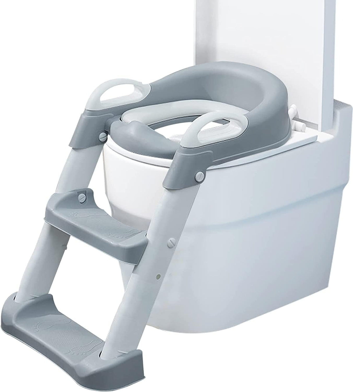 Kids Toilet Training Seat with Ladder Adjustable Toddler Potty Chair for Toilet Training in Kenya