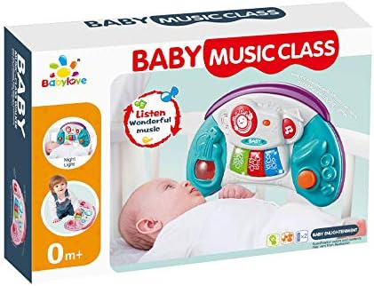 Baby Activity Game Toy Musical Instrument With Night Light & Songs