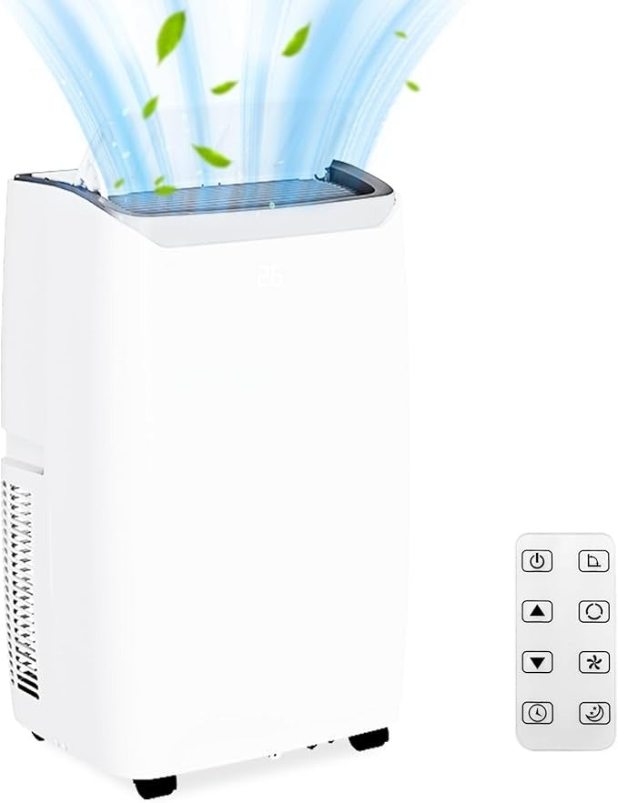 Tlac Portable Air Conditioner Mobile AC- Cools Rooms up to 550 Sq.ft