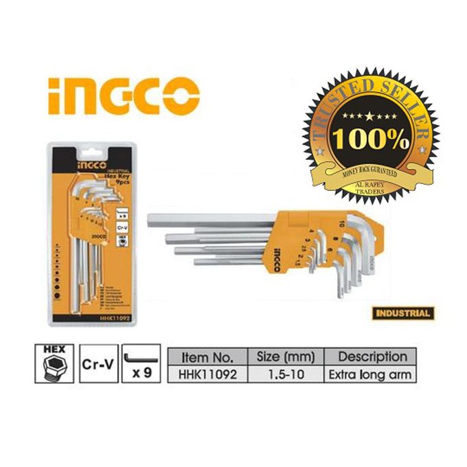 Ingco Hex Keys Set