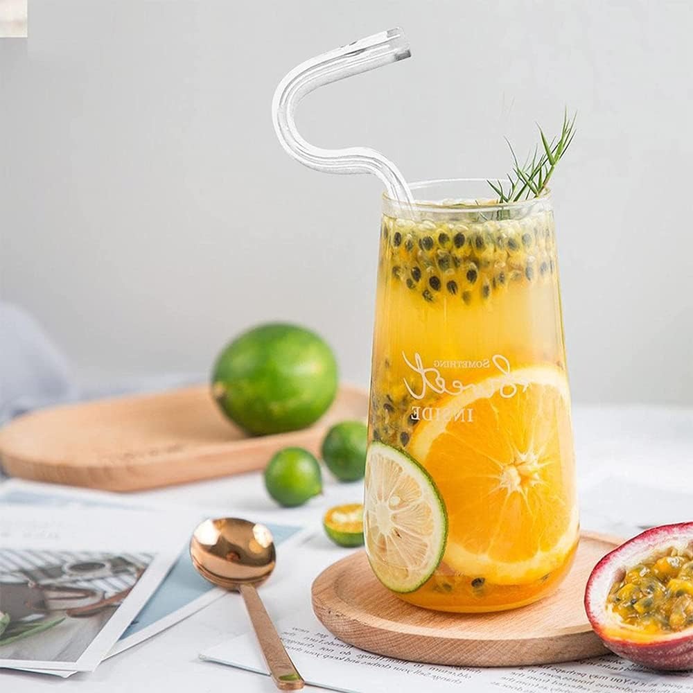 High temperature Transparent Borosilicate Glass cup 6pcs