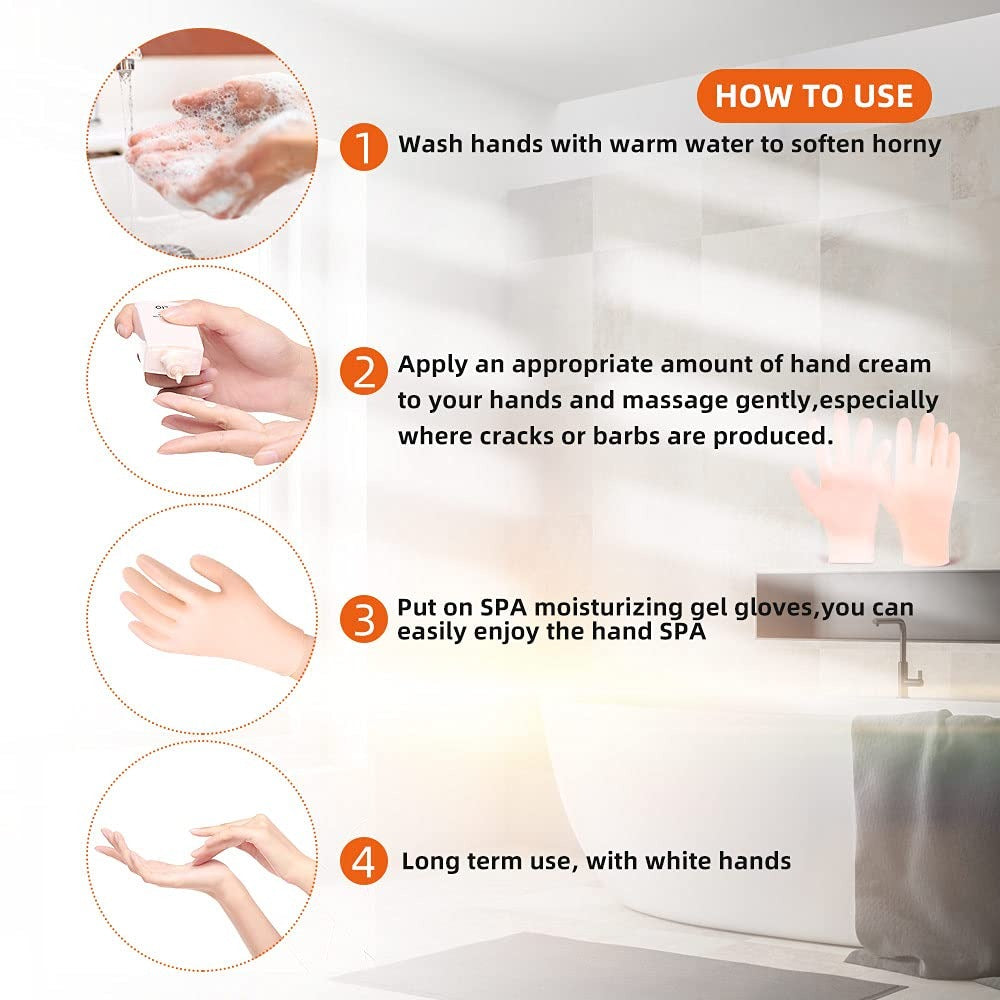 Hand & Foot Moisturizer silicone socks & Gloves