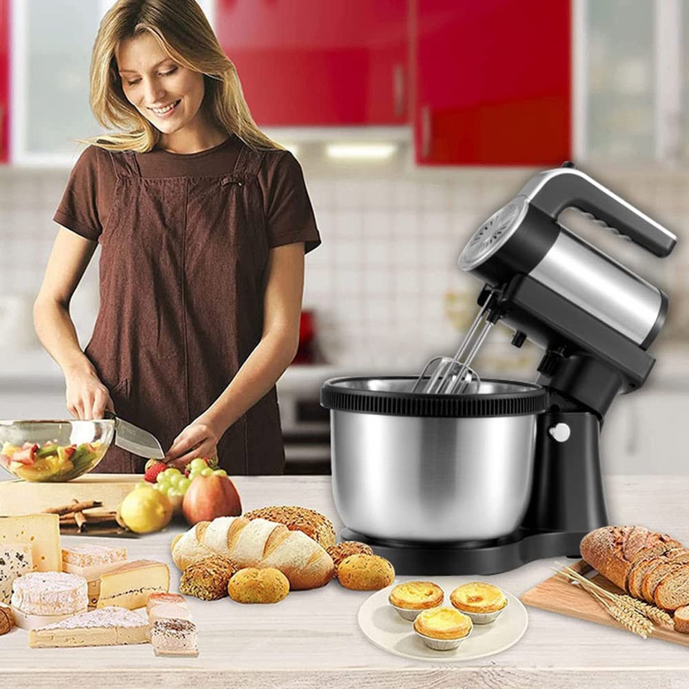 Signature Egg Beater Stand Mixer – 400W Handheld & Desktop Dual Use | 4L Capacity