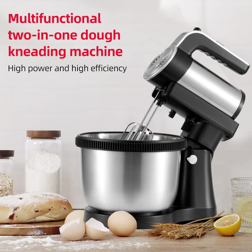 Signature Egg Beater Stand Mixer – 400W Handheld & Desktop Dual Use | 4L Capacity