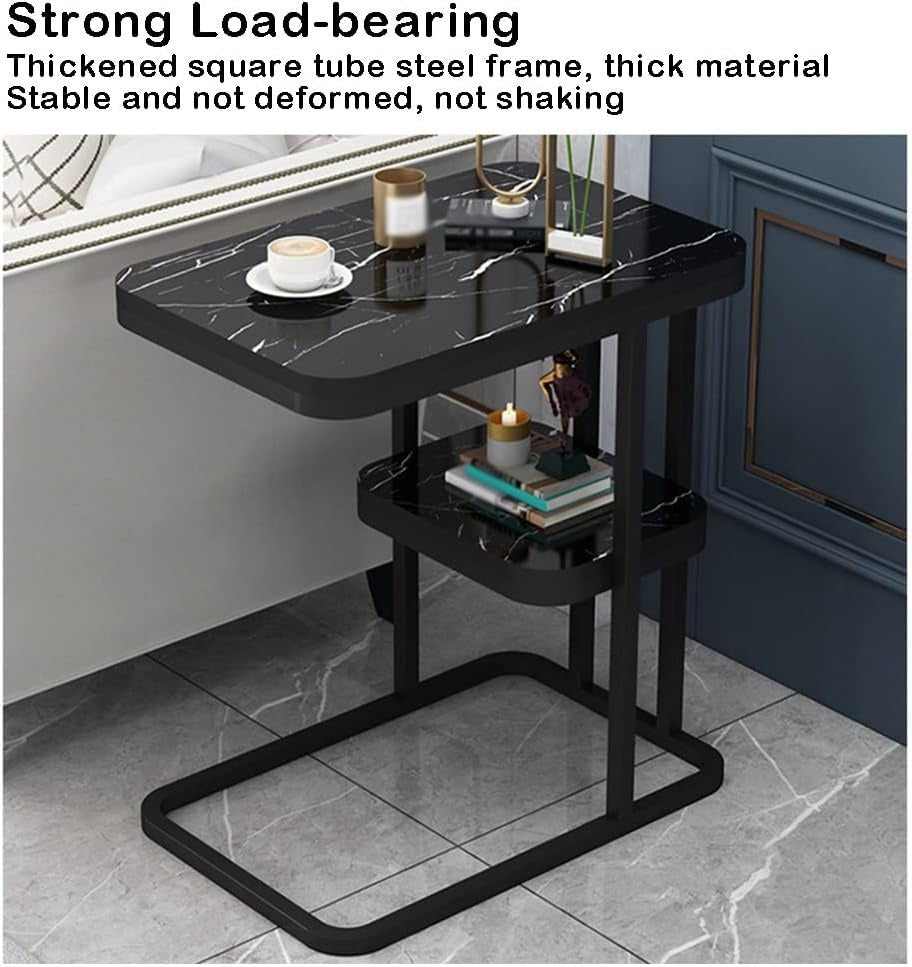 Living Room Sofa Side Table Luxury Square Small Side Table Side Cabinet, Coffee Table Removable Corner Table Small Bedside Tables