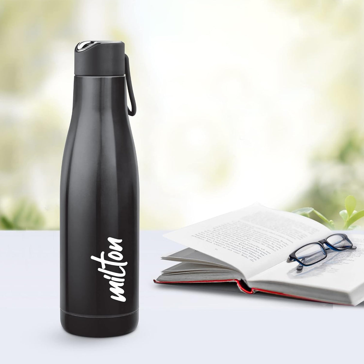 Milton Fame Thermosteel Bottle Hot or Cold for 24 Hours | Vacuum Insulated Stainless Steel Water Bottle