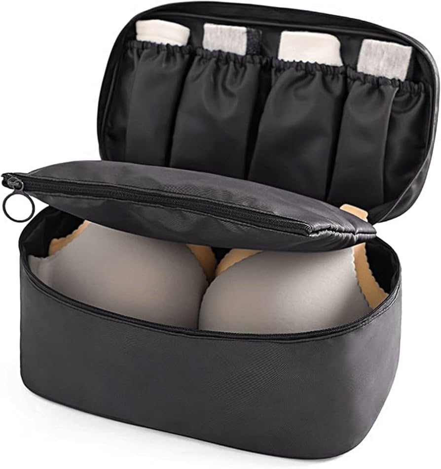Portable Travel Underwear & Bra Organizer Pouch | Compact Waterproof Packing Case