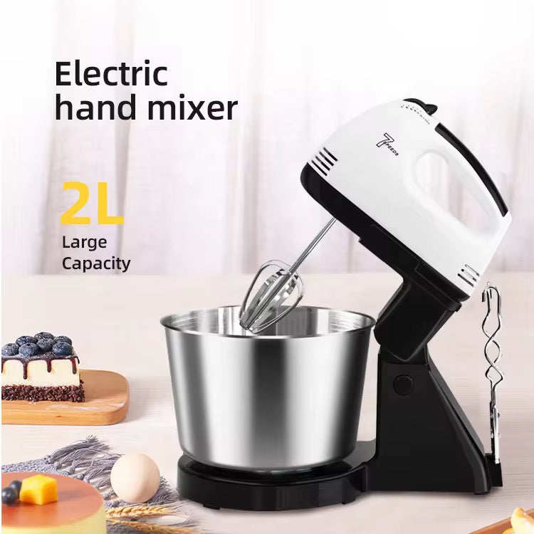 Stand Mixer Auto Dough Mixer 7 Speed Adjustable Food Beater Kitchen Machine Mixer Home 2L Function Stable