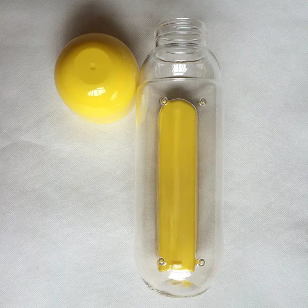7-Day Pill Organizer Water Bottle