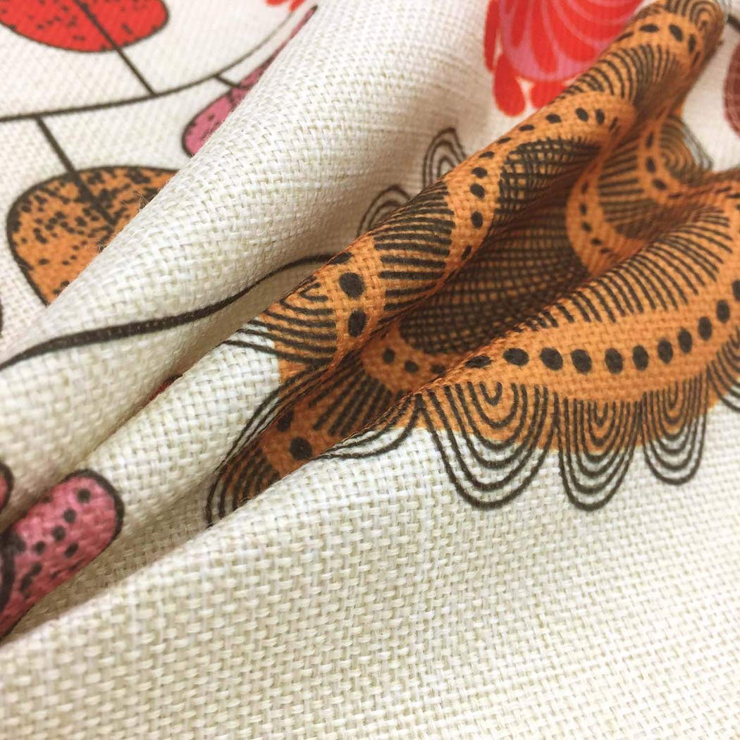 Retro Fashion Cotton Linen Blend Throw Pillow Covers