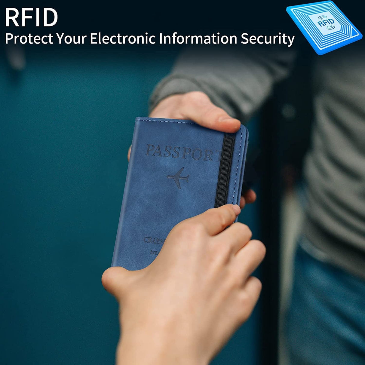 Vintage Business Passport Covers Holder Organizer