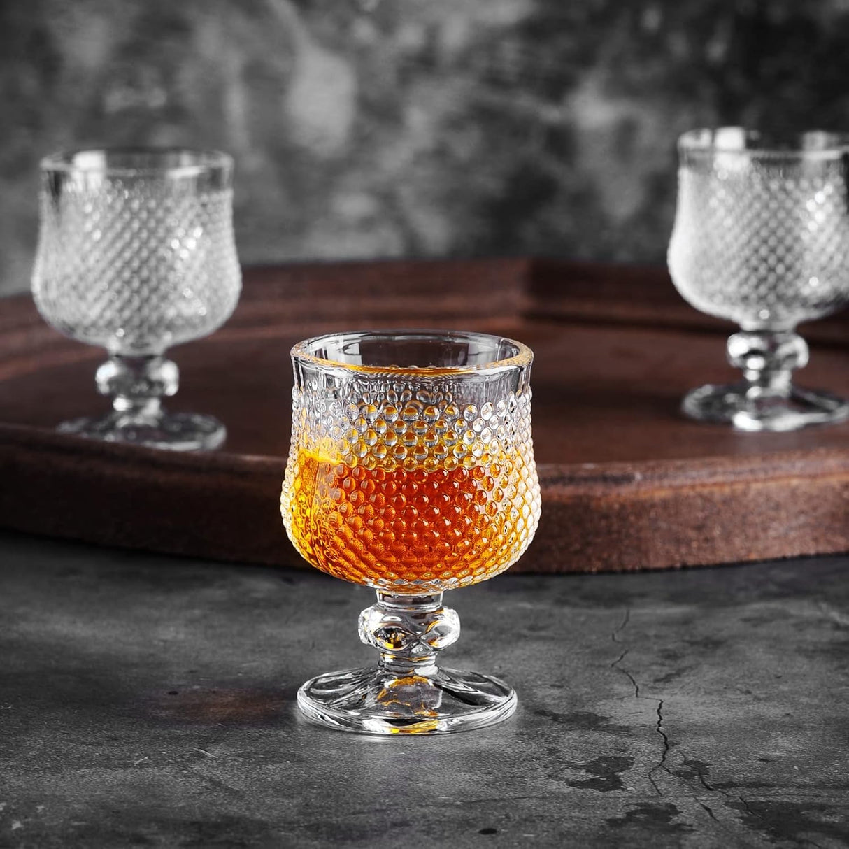 50ml Shot Glasses Set of 6 Cordial Glasses Super Cute Shot Glasses Classical Style/Lead-free/Sherry Glasses