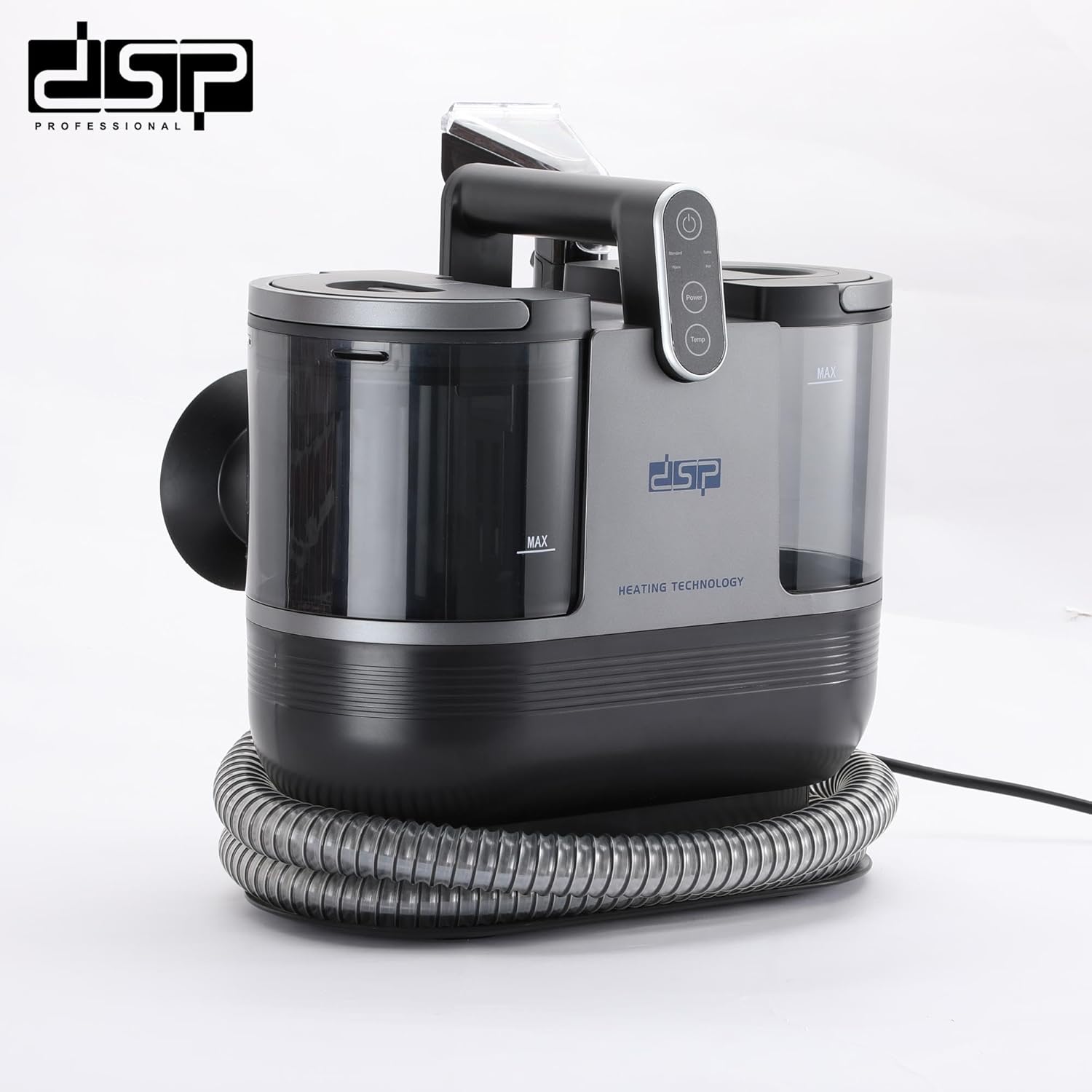 Portable Vacuum Cleaner Machine, 1700W Powerful Motor 3 IN 1 Spot Cleaner Lightweight Multifunctional Machine,1.25L/900ml Double Tank Compact Design for Sofa, Carpet, Car and Pet Pads