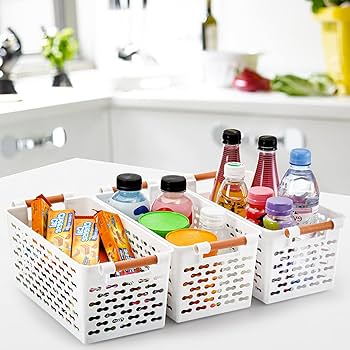 3pcs Multipurpose Home Organizer Basket Set