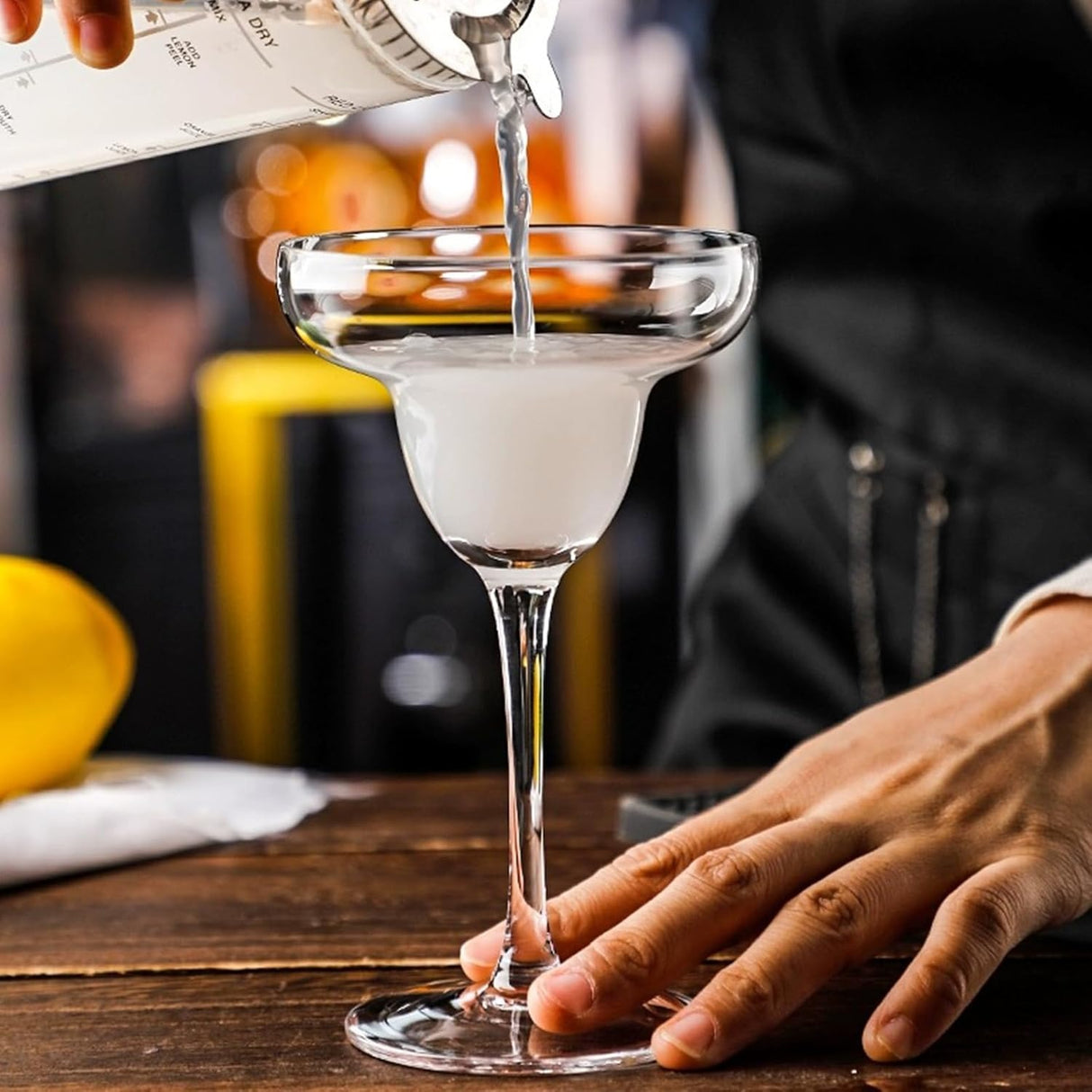 Elegant Modern Martini Classic Cocktail Drinking Goblet Glasses– 340ml