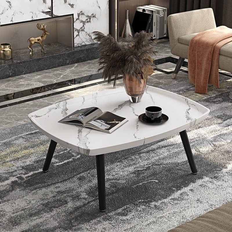 Elegant 2 Sets of Rectangular Nested Tables Creative Wooden Coffee Table