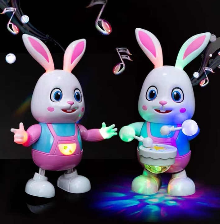 Dancing Bunny and Drumming Bunny