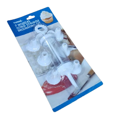 7Nozzles Icing Syringe Decoration Set
