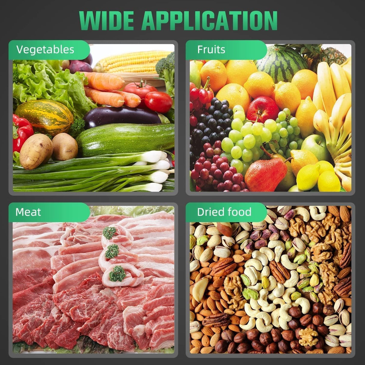 DSP Automatic Vacuum Sealer Machine – Seals Dry & Wet Foods, Vacuum & Seal in One Touch