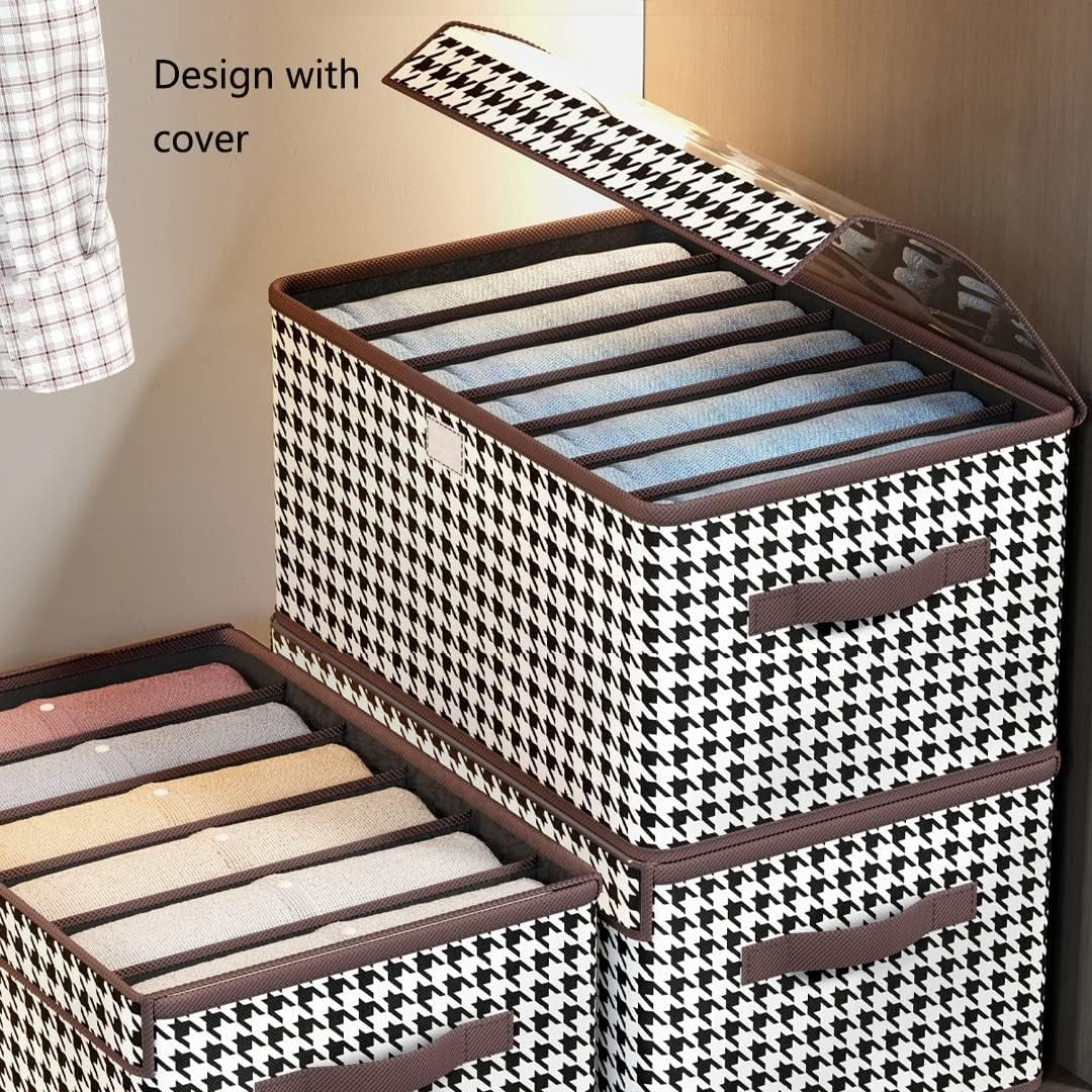 Foldable Jeans Trouser Storage Closet Wardrobe Organizer