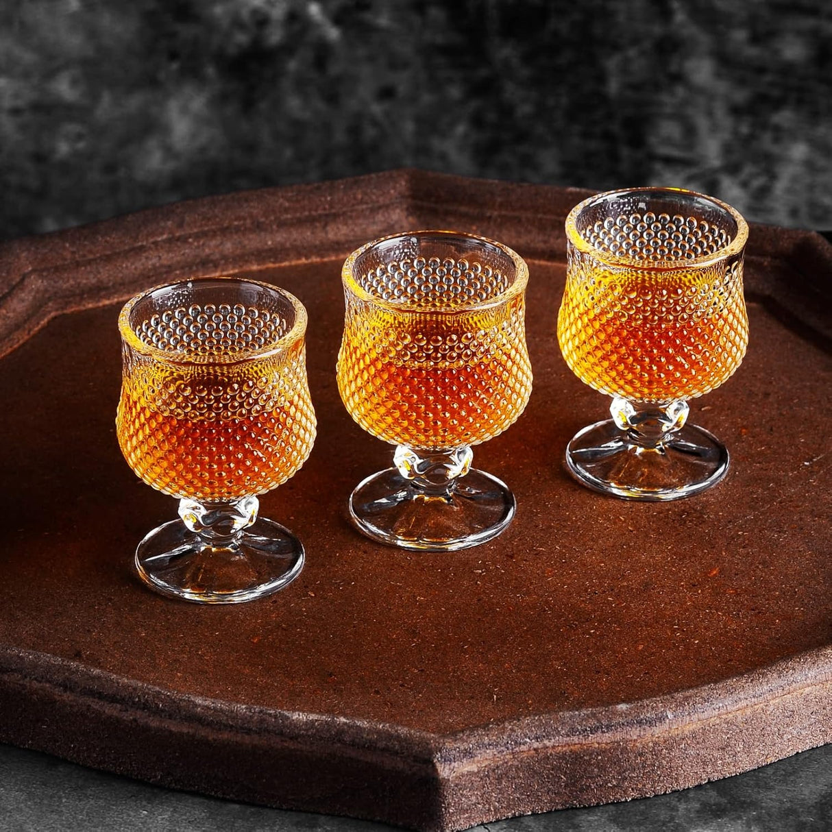 50ml Shot Glasses Set of 6 Cordial Glasses Super Cute Shot Glasses Classical Style/Lead-free/Sherry Glasses