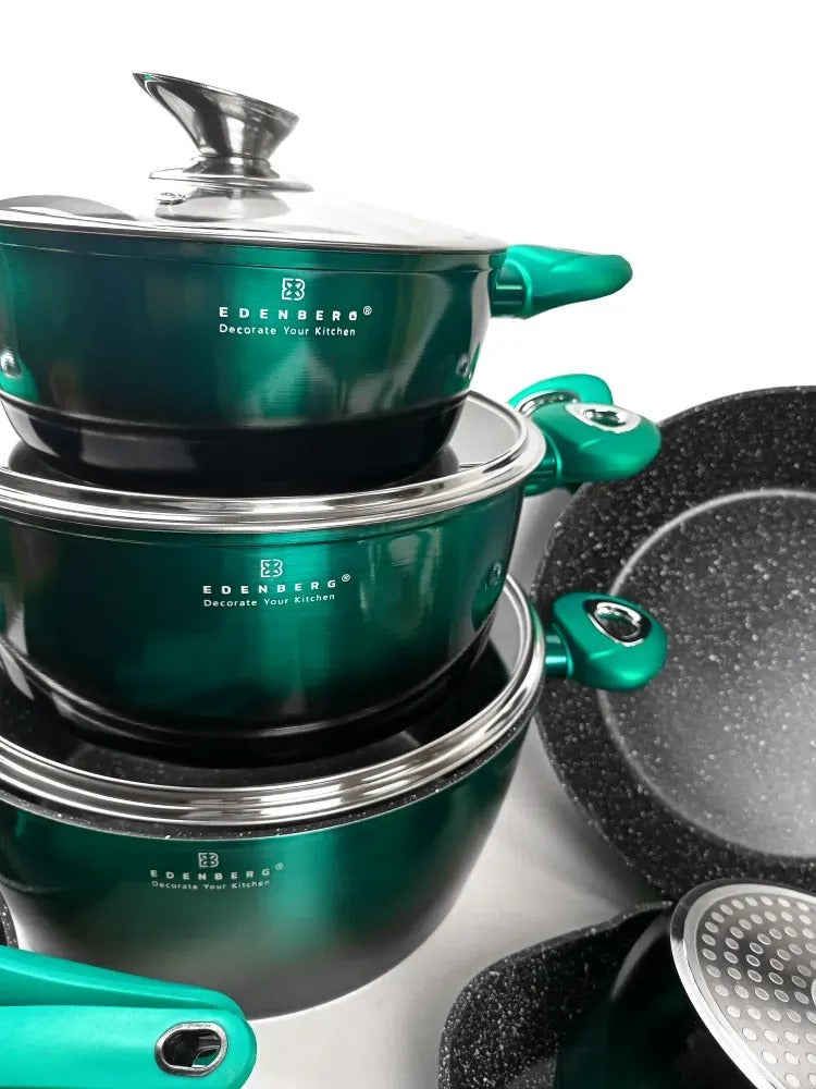 Edenberg 23-Piece Non-Stick Cookware Set Kitchen Master Set in Kenya | Induction Ready